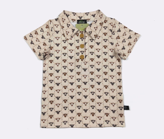 Longhorn Boy Polo