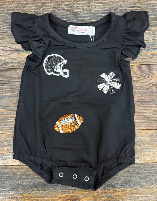 Game Day Sequin Romper