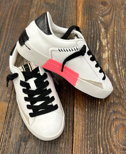 ShuShop Ruby Black & White Sneaker