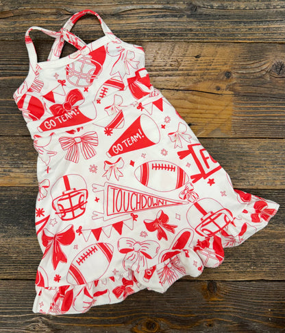 Game Day Football Tennis Dress