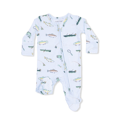 Angel Dear Fishing 2 Way Zipper Footie