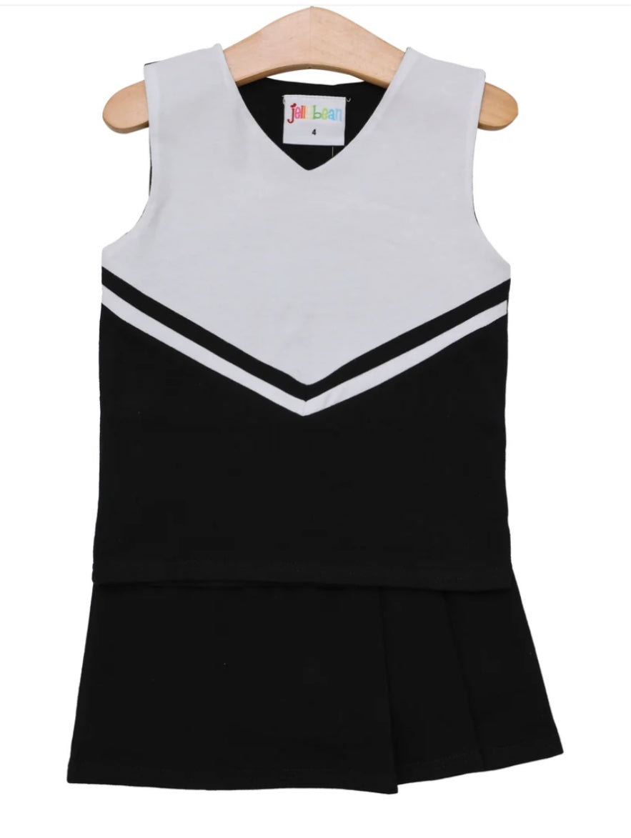 JB Black/White Cheer Uniform
