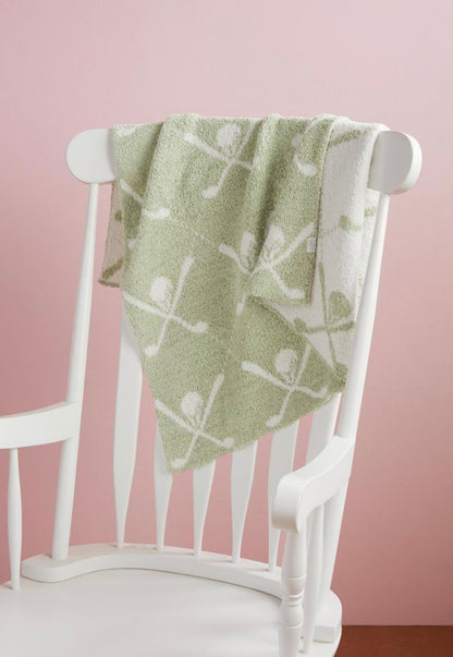 Mudpie Chenille Golf Blanket