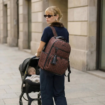 Itzy Ritzy Boss Plus Leopard Backpack