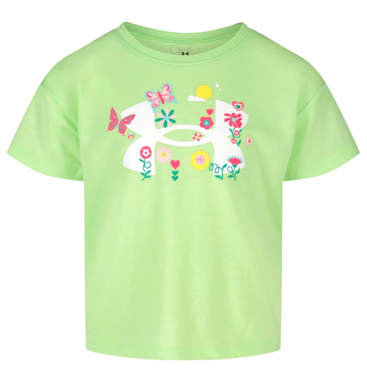 Under Armour Lumos Lime Summer Days Logo Tee