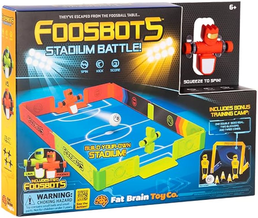 Fat Brain Foosbots Stadium Bottle