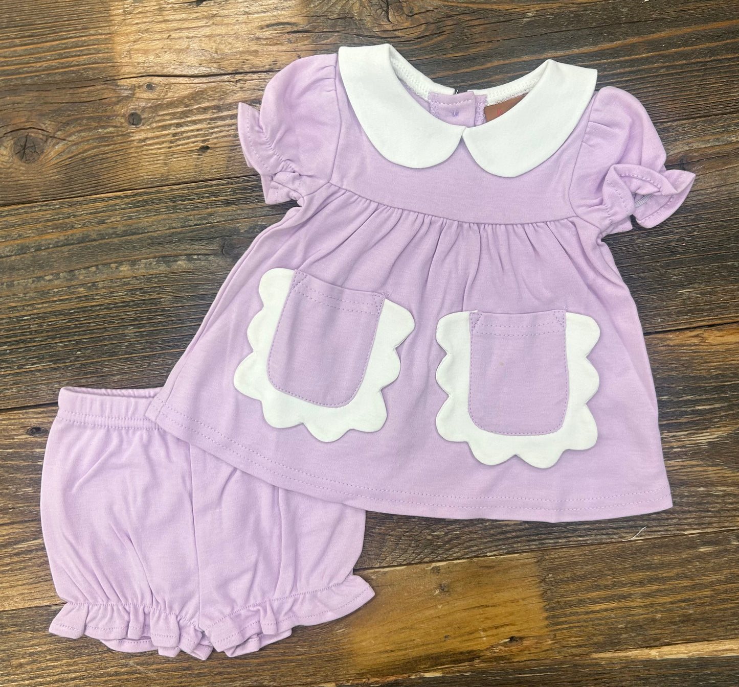 Millie Jay Purple Izzie Bloomer Set
