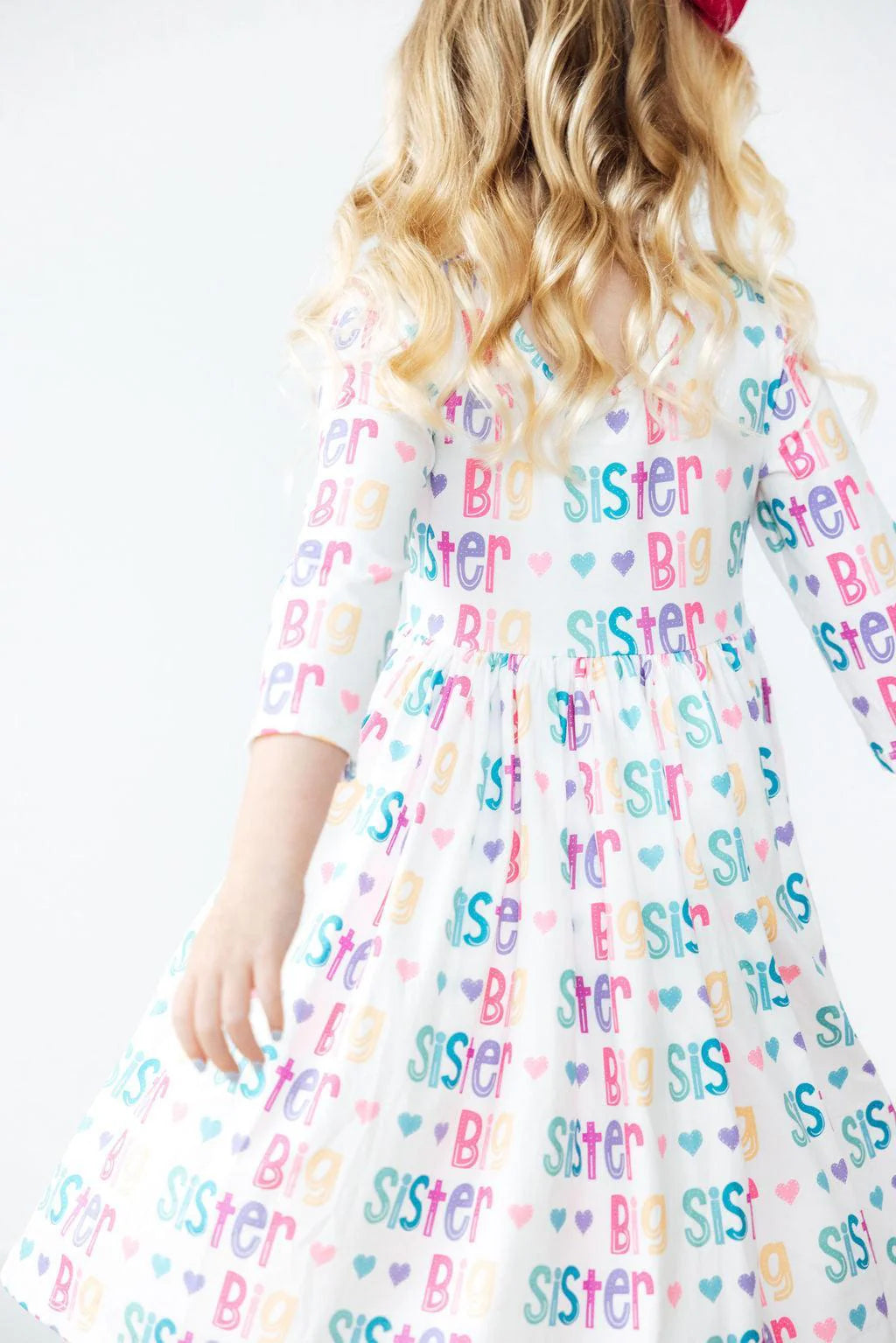 MR Big Sister 3/4 Twirl Dress