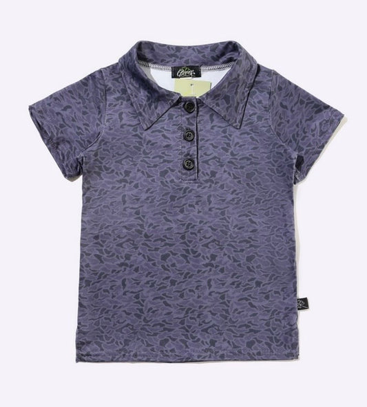 Black Camo Polo