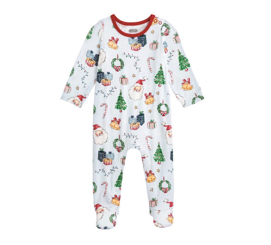 Mudpie Christmas Print Sleeper