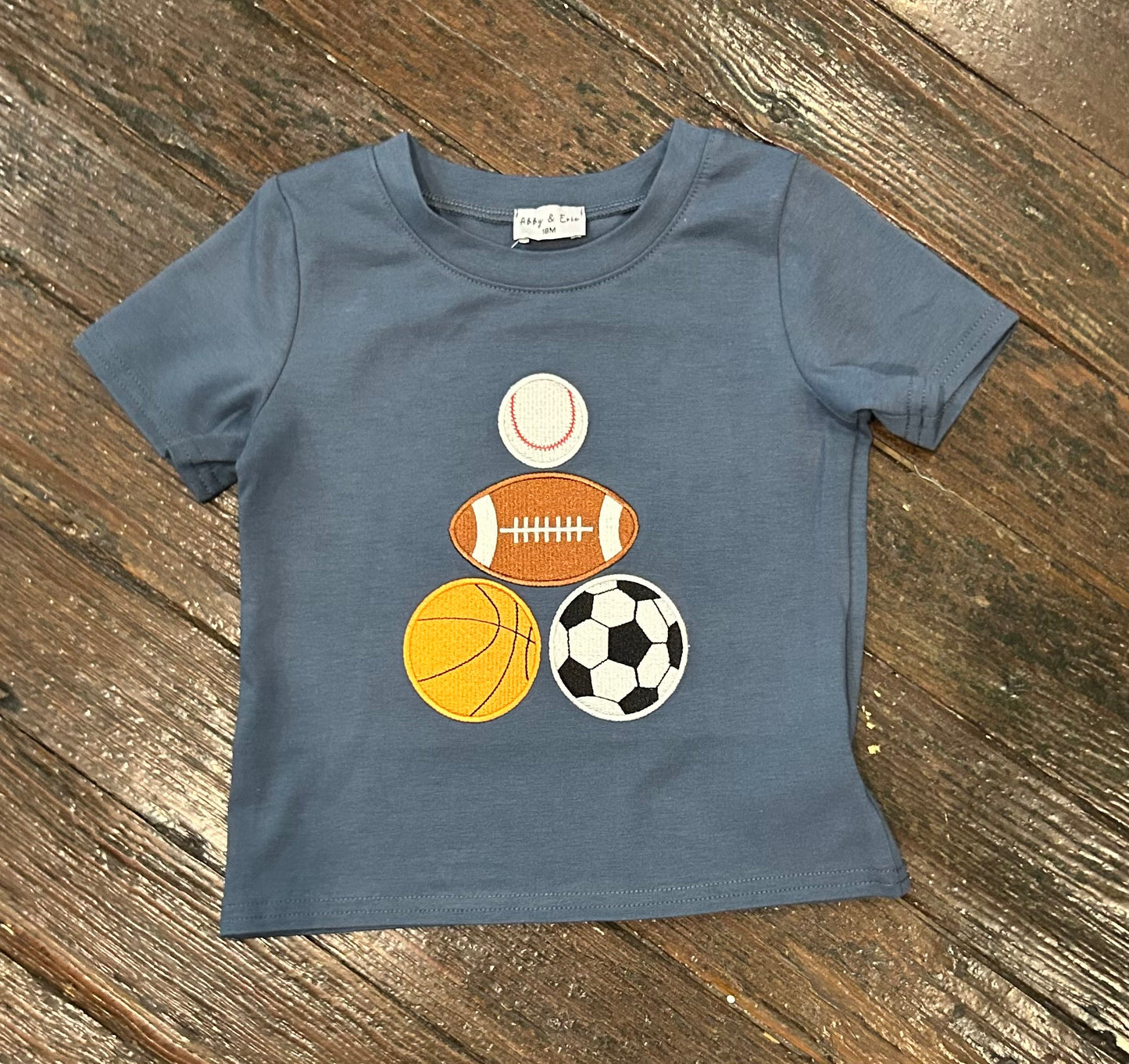 Sports Embroidered Top