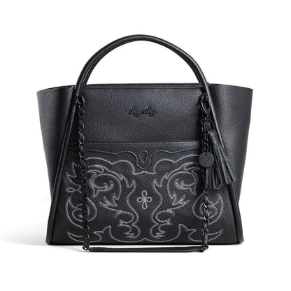 Itzy Ritzy Western Black Outlaw Tote