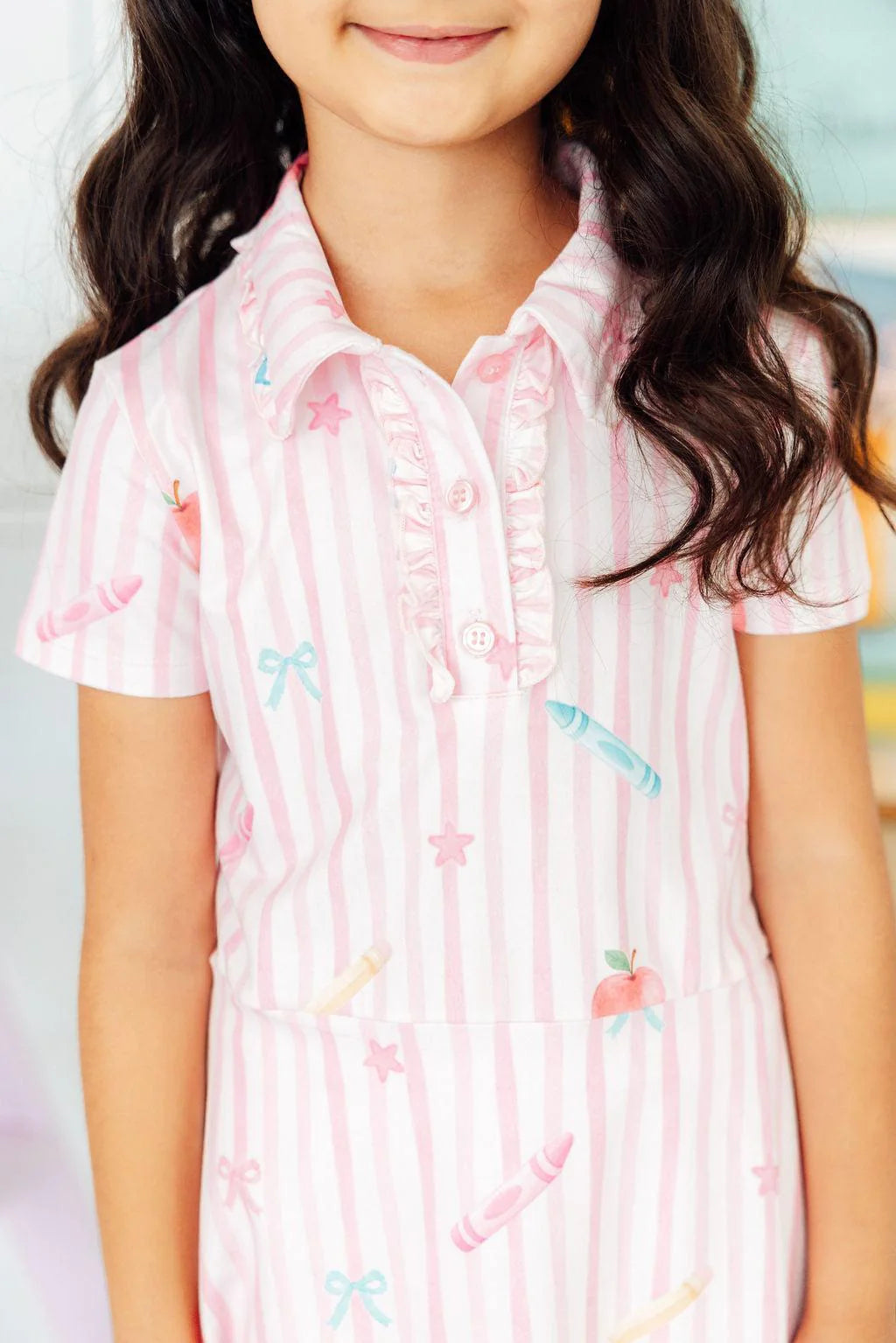 MR Gold Star Polo Dress