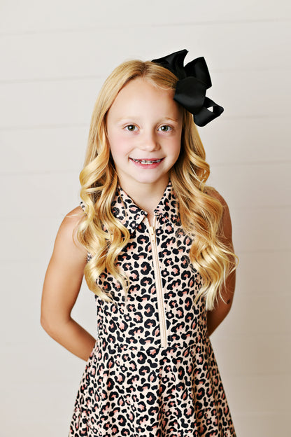 Swoon Kids Leopard Tennis Dress