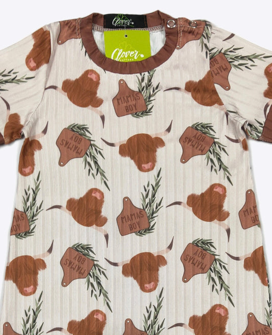 Mama's Boy Highland Romper