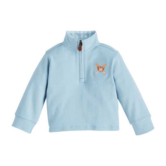 Mudpie Baseball Quarter Zip