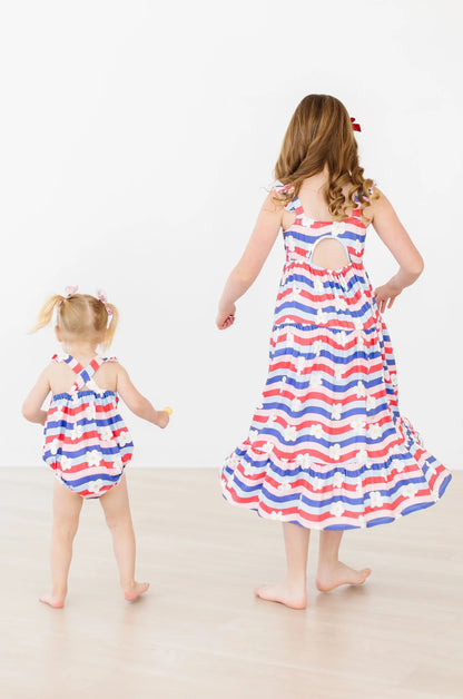 MR July Vibes Ruffle Maxi Dress