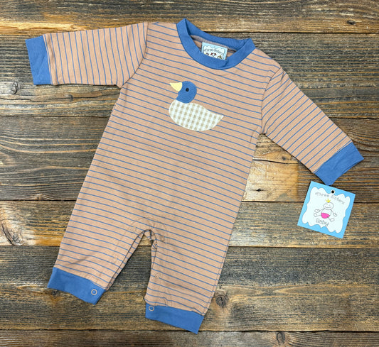 Three Sisters Duck Applique Romper