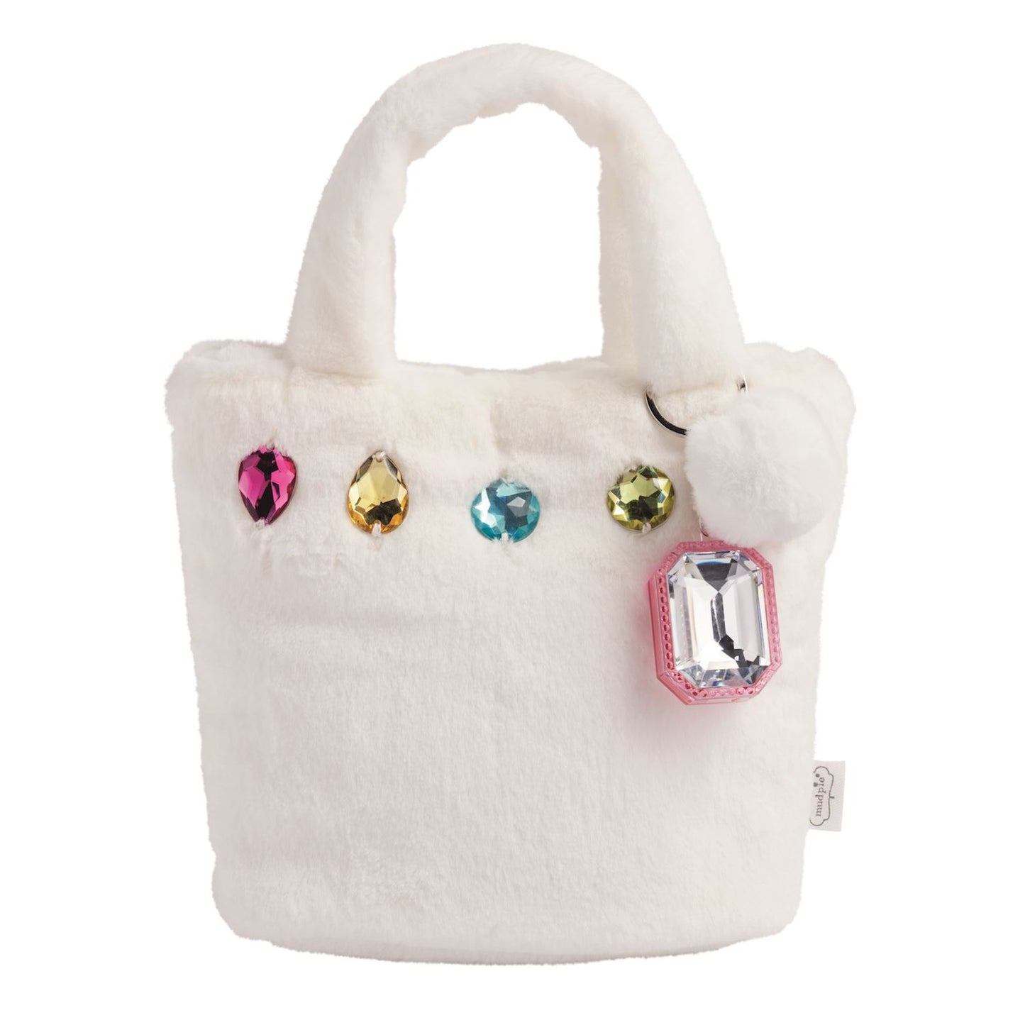Mudpie Glitzy Purses With LipGloss Keychain