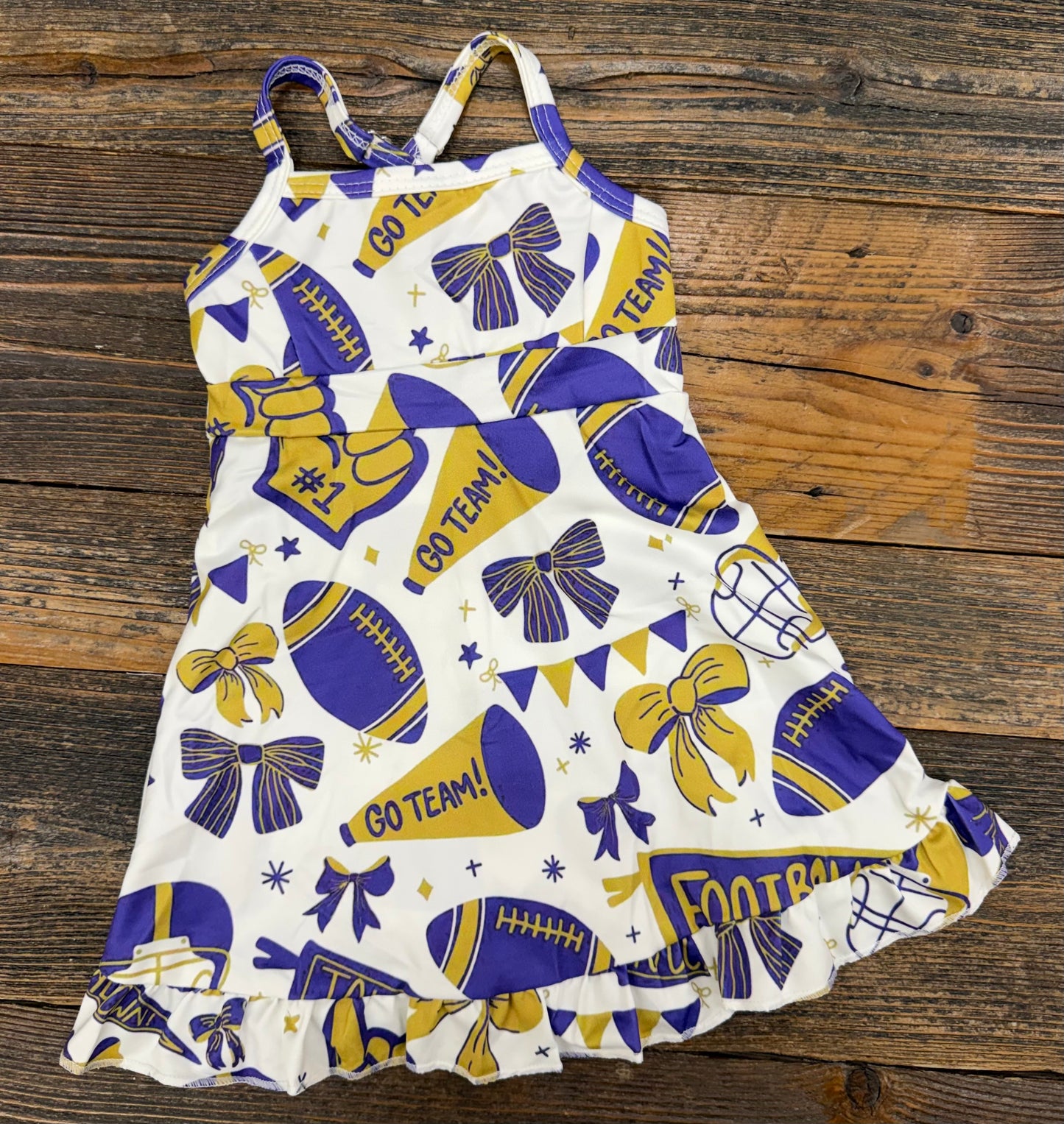 Game Day Football Tennis Dress