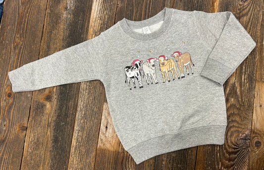Christmas Cows Pullover