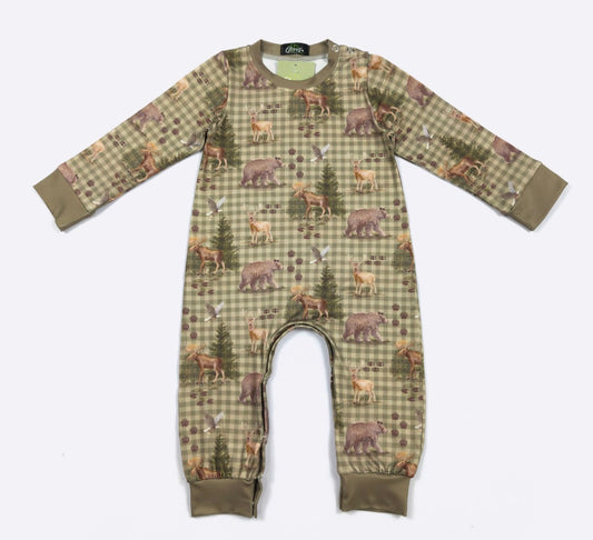 CC Gingham Woodland Romper