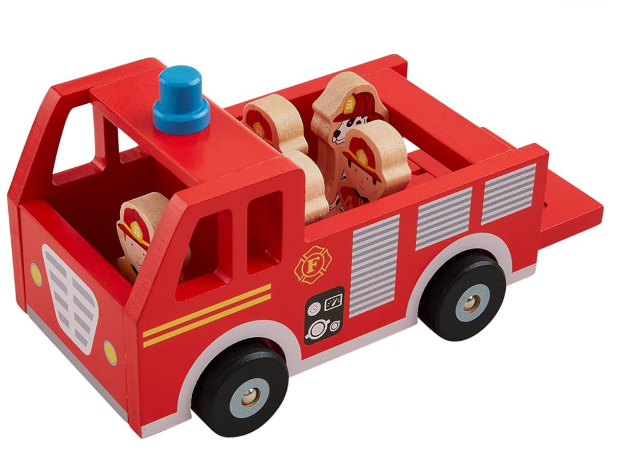 Mudpie Wooden Firetruck