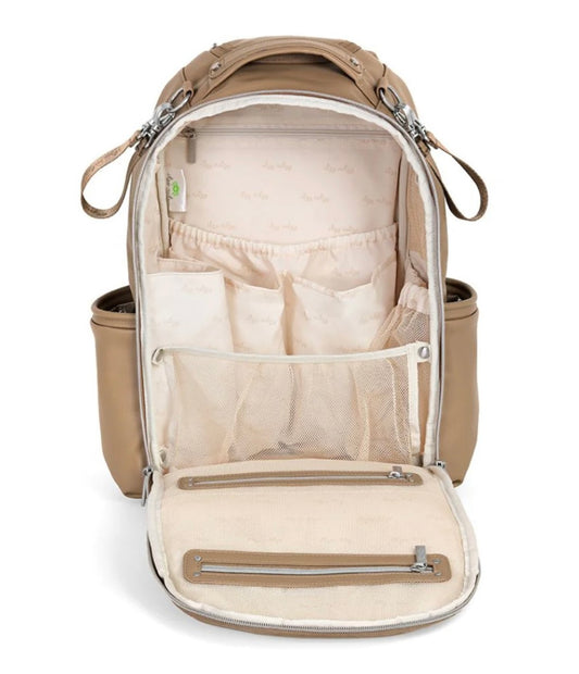 Itzy Ritzy Chai Latte Boss Plus Backpack Diaper Bag