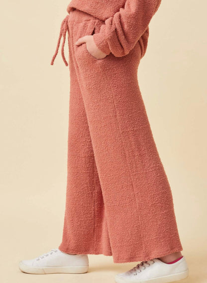 Hayden Wide Leg Fleece Pant