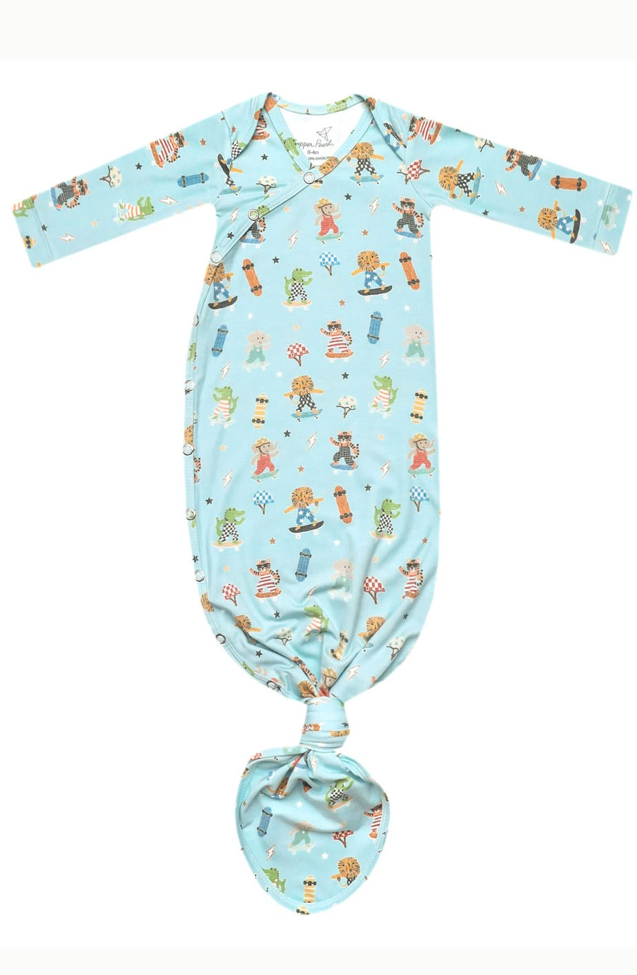 Copper Pearl Knotted Gown