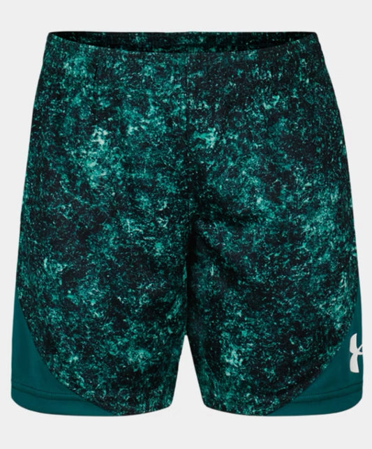 Under Armour Rack Green Logo Shorts