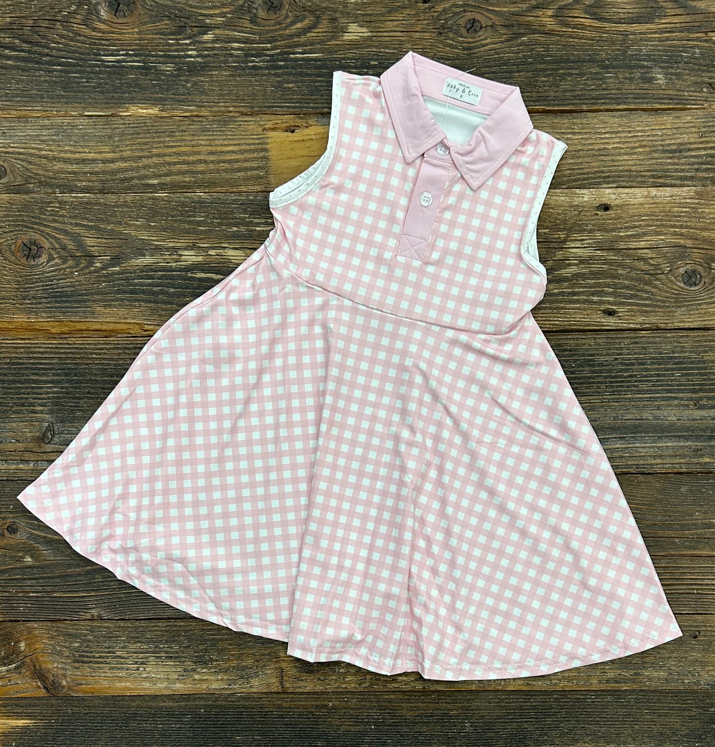 Gingham Active Dress Set
