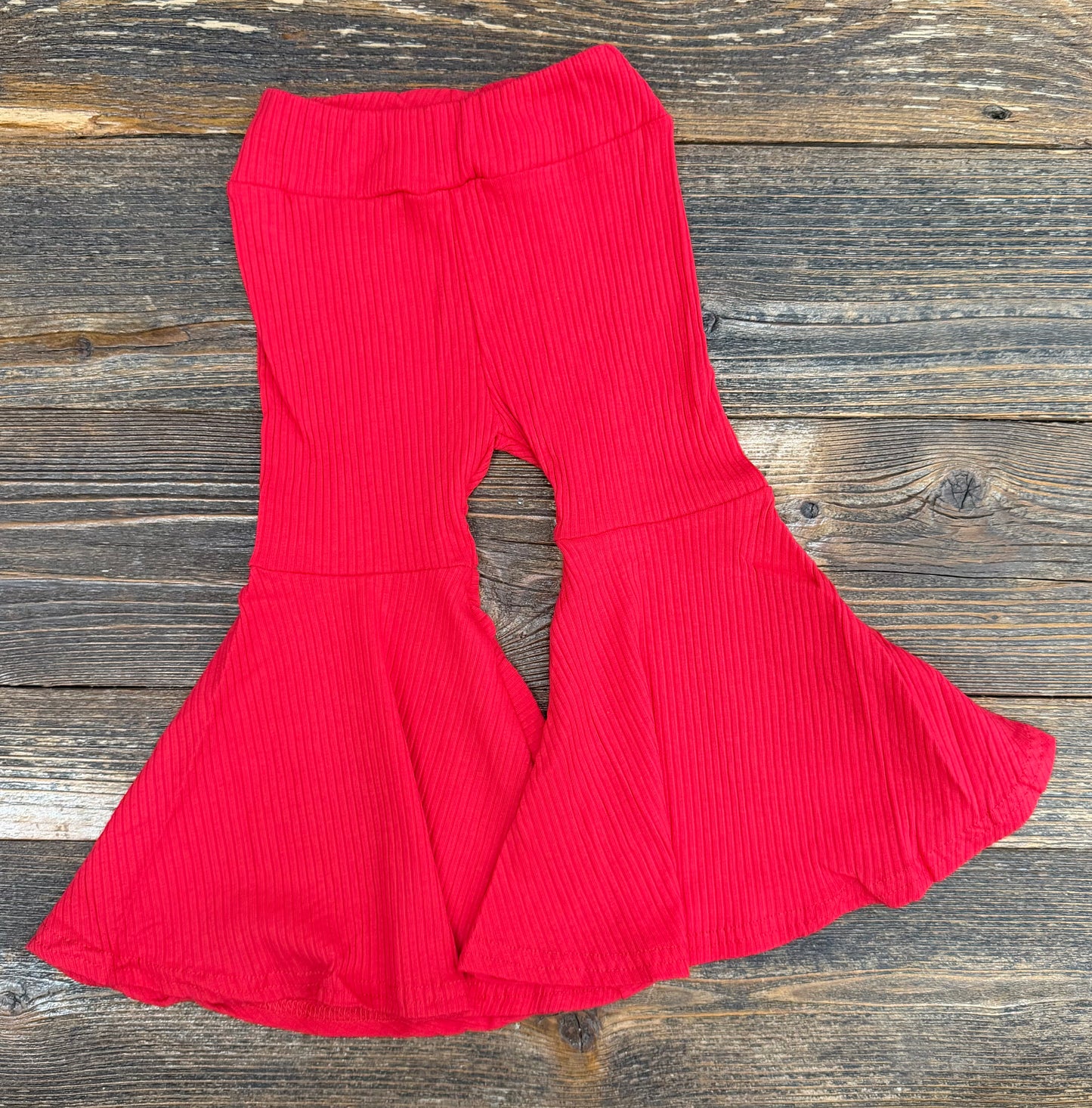 Ribbed Bell Bottoms