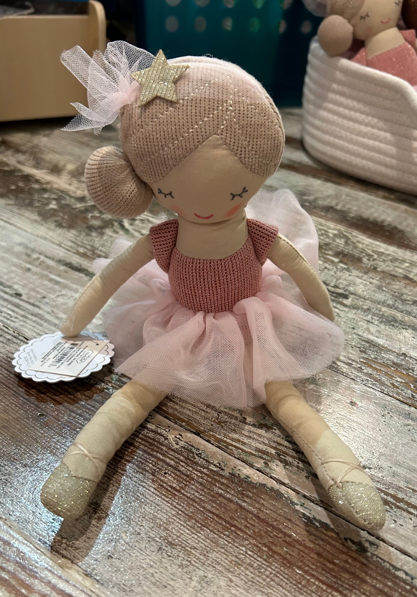 Mudpie Ballerina Doll