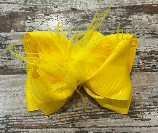 Feather bow