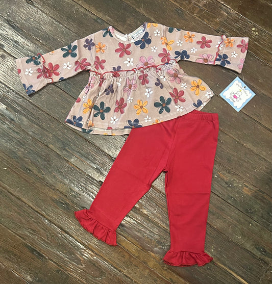 Three Sisters Presley Set - Cinnamon Floral
