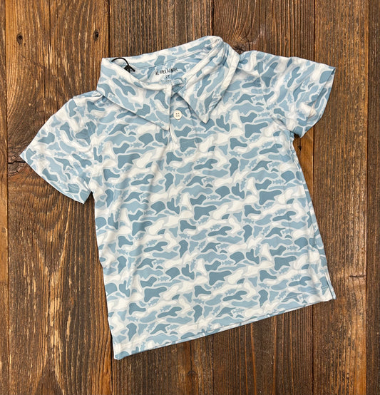 Meripex Coastal Camo Polo