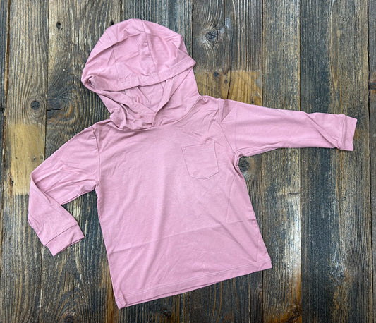 Meripex Red Washed Lightweight Hoodie