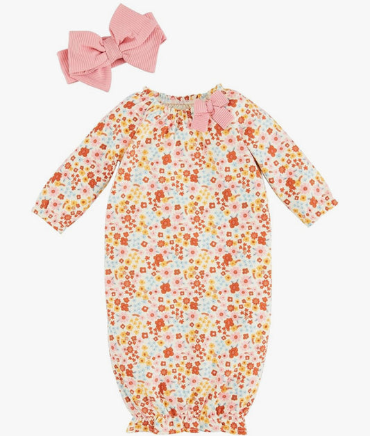 Mudpie Fall Floral Gown