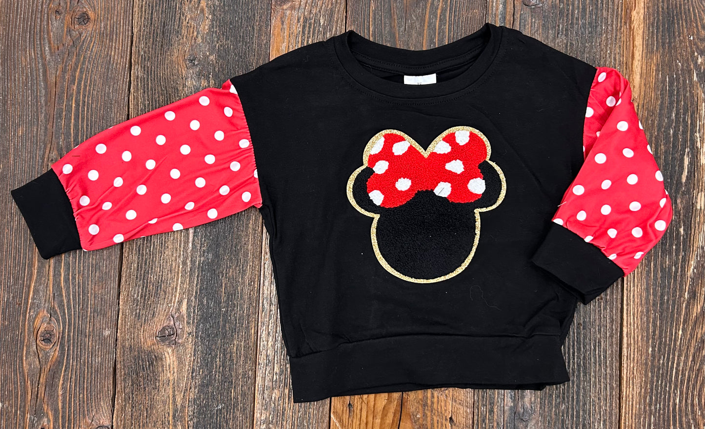 Polka Dot Ears Pullover