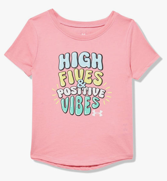 Under Armour Cosmo Pink High Fives Tee