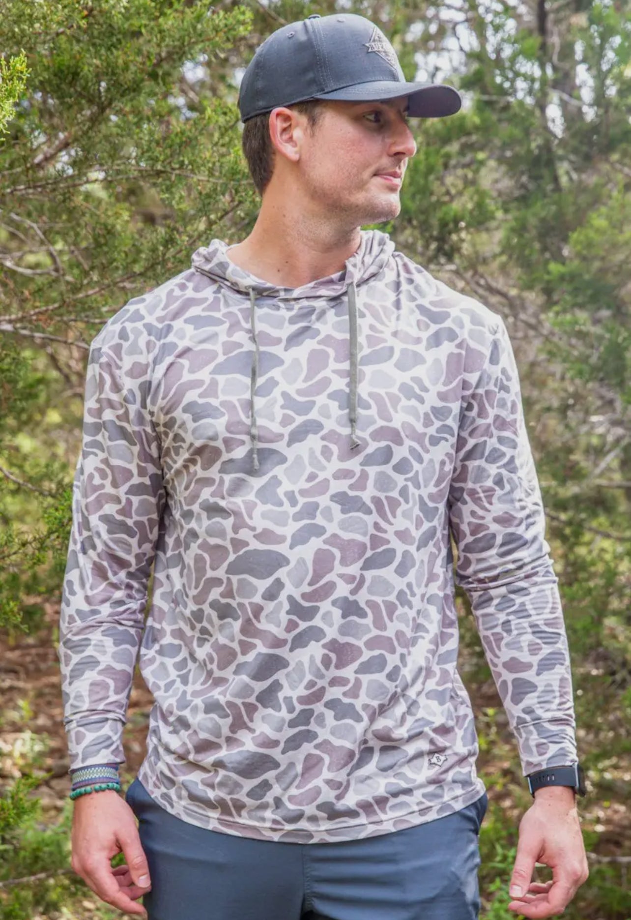 Burlebo Classic Deer Camo Performance Hoodie