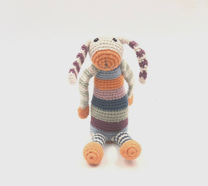 Pebble Bunny Rattle
