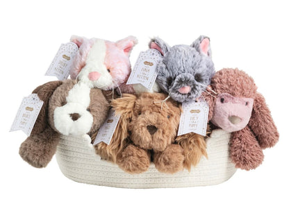 Mudpie Puppy & Kitten Plush Pals