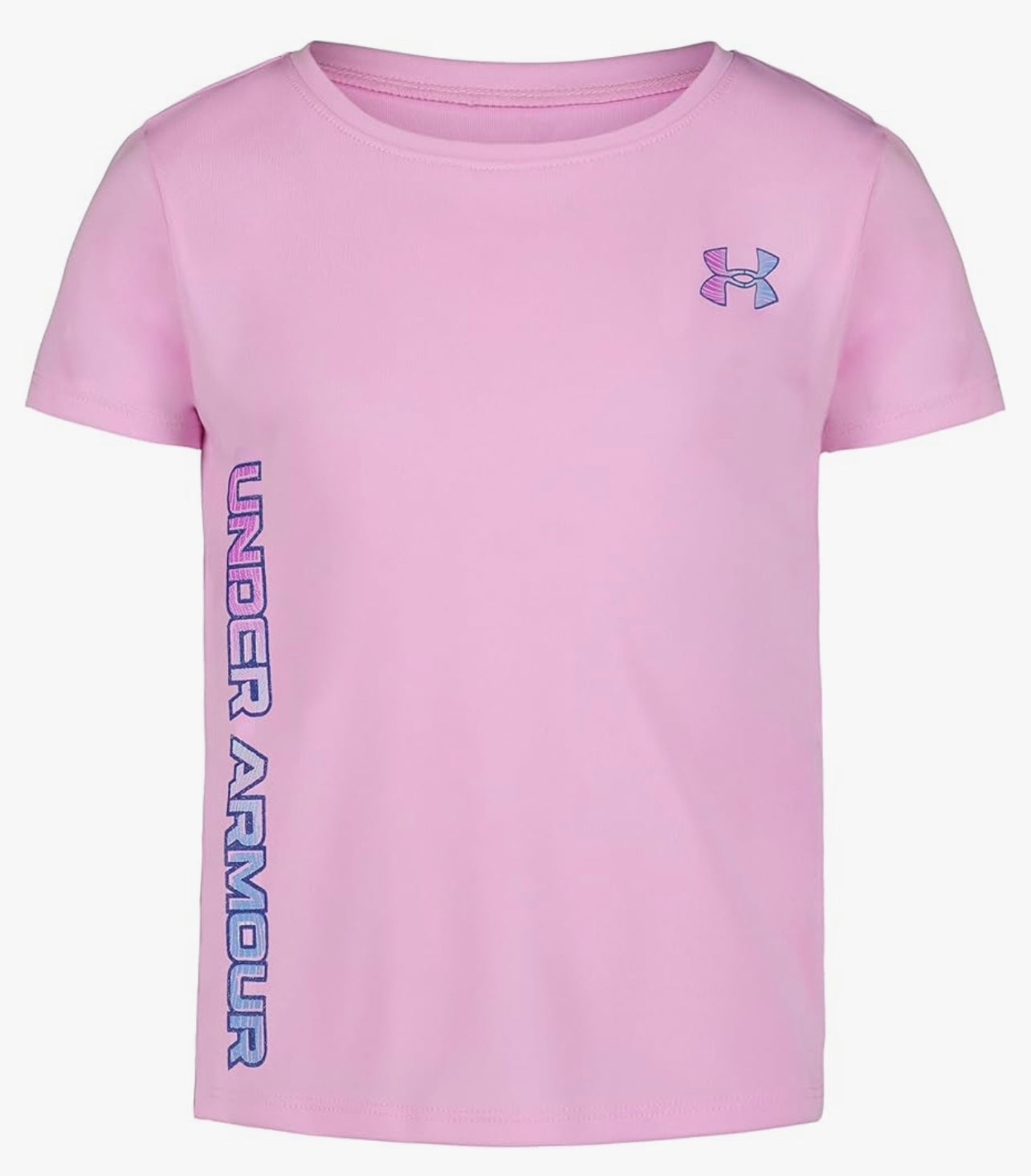 Under Armour Stellar Pink Logo Short Sleeve Tee