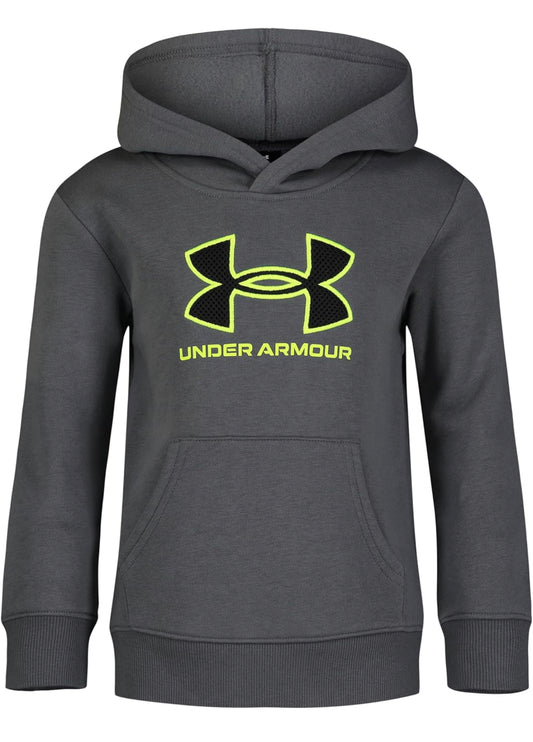 Under Armour Pitch Gray Logo Hoodie