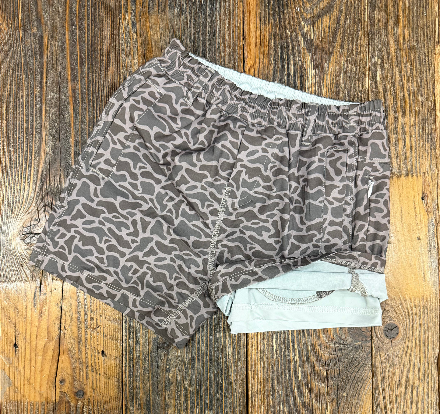 Meripex Freeballers Badlands Camo Sports Shorts