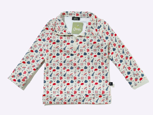 Baseball Quarter Zip