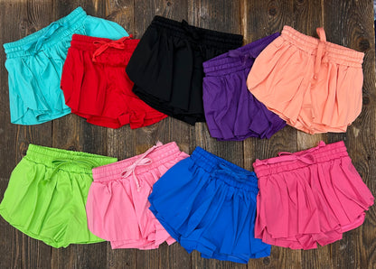 Solid Butterfly Shorts