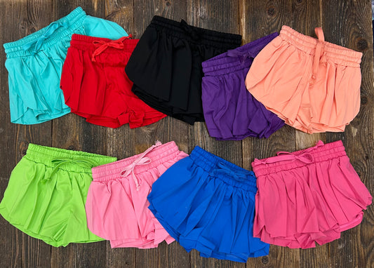 Solid Butterfly Shorts